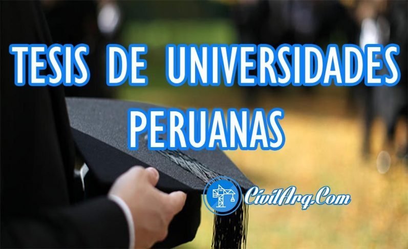 TESIS DE UNIVERSIDADES PERUANAS