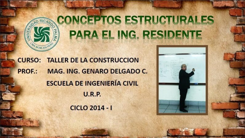 Conceptos Estructurales para el Ingeniero Residente - Genaro Delgado Contreras