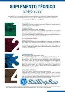 Suplemento Técnico - Revista Costos - Enero 2023