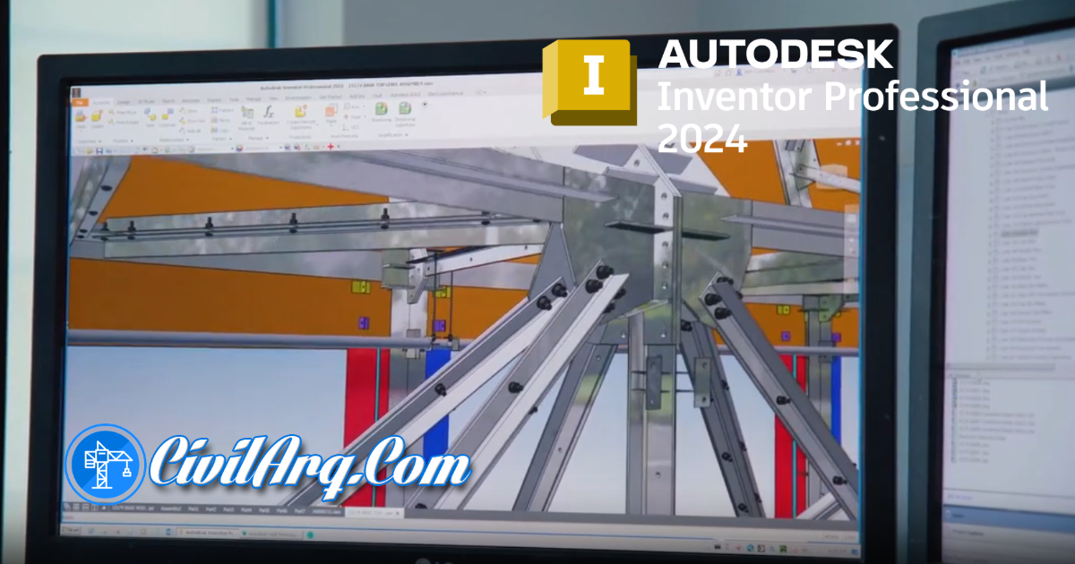 Descargar Autodesk Inventor Professional 2024 en español e inglés