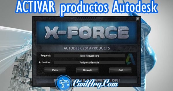 X-FORCE Autodesk 2009 a 2019