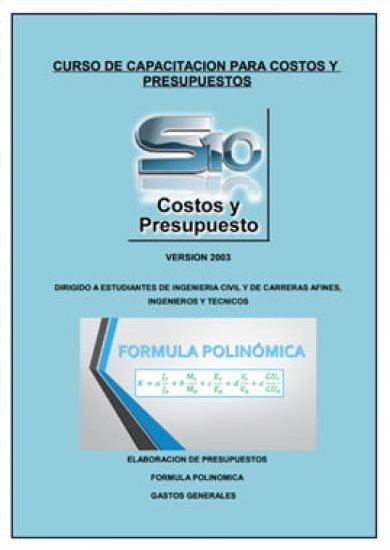 Curso de Capacitación para Costos y Presupuestos - Versión 2005