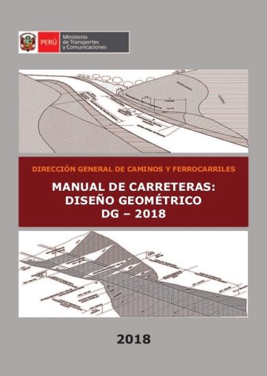 Manual de Carreteras: Diseño geométrico (MTC) DG – 2018 PDF